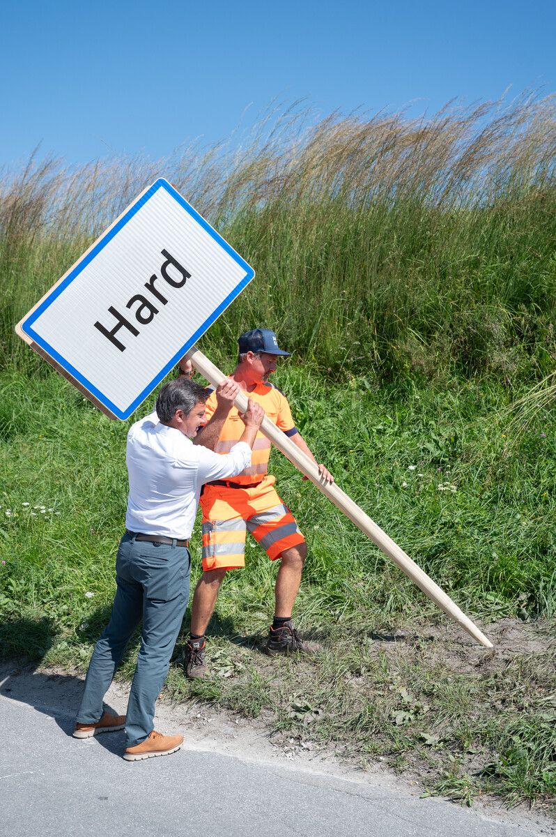 Martin Staudinger möchte auch in Zukunft die Harder Agenden in der Hand halten. Er kämpft mit Gegenwind.