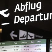 Stillstand auf  Münchner Flughafen