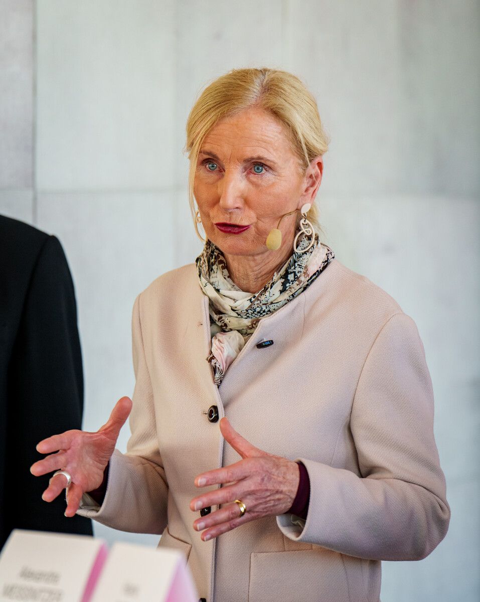 Roswitha Stadlober macht bei der Heim-WM keinen Medaillen-Druck.⇒gepa
