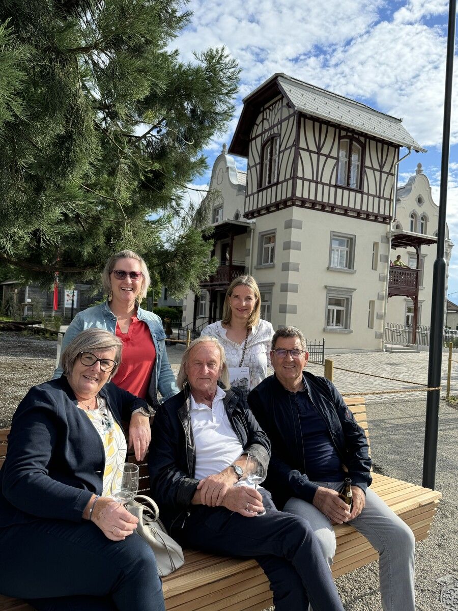 Ruth Bickel, Sabrina Ganahl, Harald Rauch, Gerda Schnetzer-Sutterlüty und Helmut Jenny.⇒vn/tk