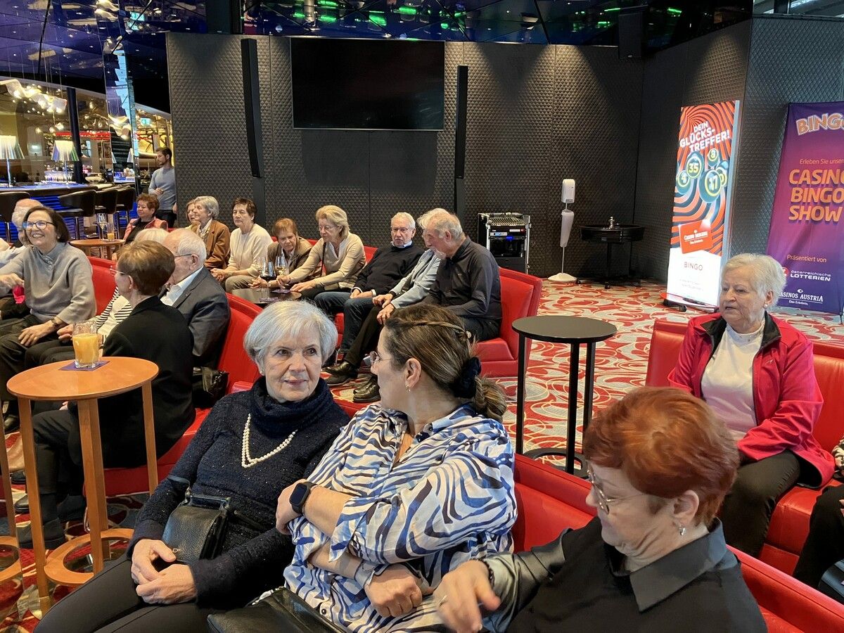 Spannende Einblicke ins Casino Bregenz: Vorarlberg 50plus Lustenau erlebte eine unterhaltsame und informative Führung.⇒VORARLBERG 50plus Lustenau