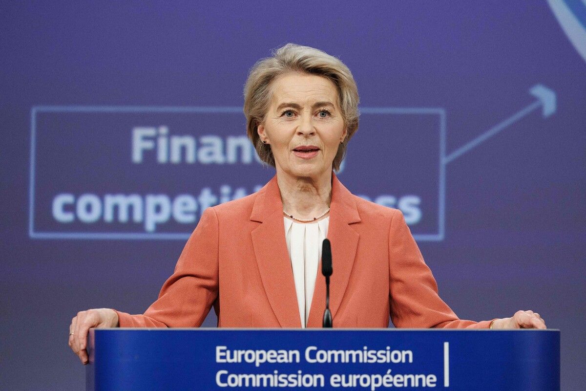 Ursula von der Leyen und ihre EU-Kommission möchten die Industrie in Europa wieder stärken. Am Mittwoch werden Pläne präsentiert. ⇒AFP