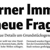 Dornbirner Immo-Deal lässt Wogen hochgehen