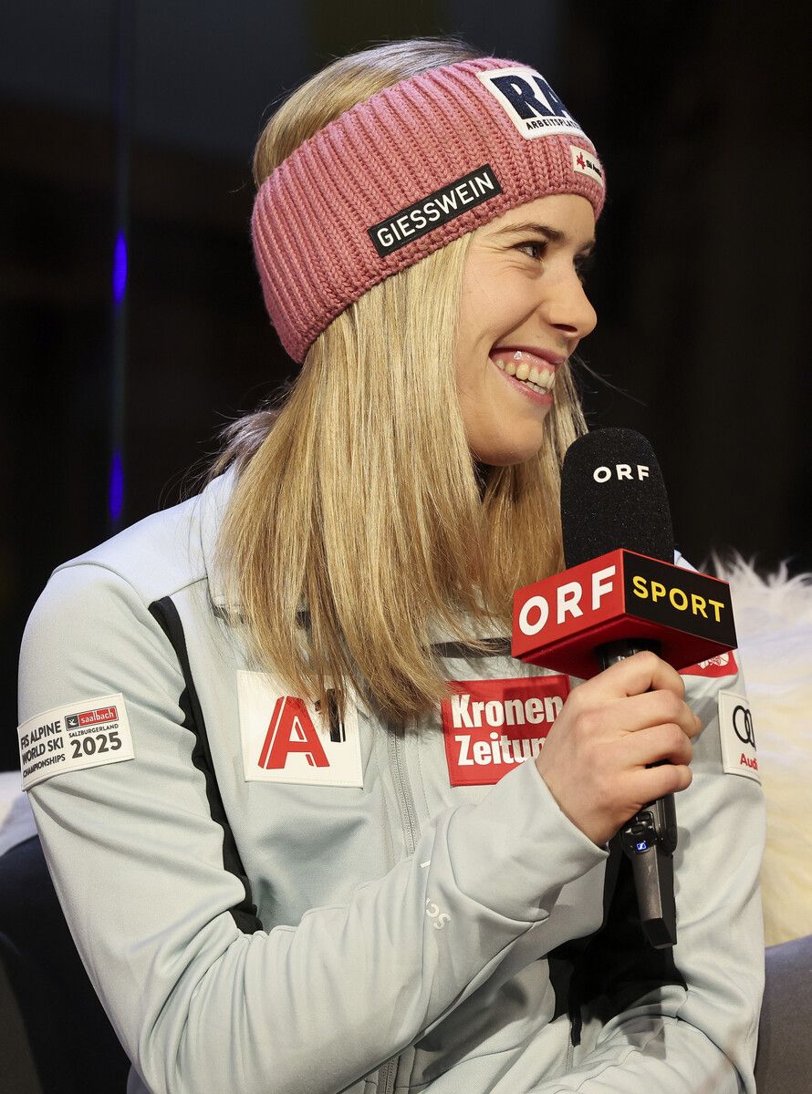 Voller Vorfreude: Katharina Liensberger.⇒gepa