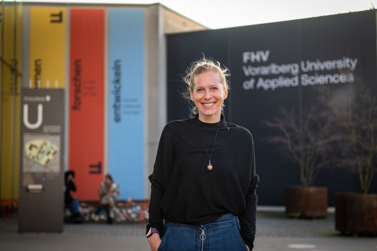 Was Daten können, will Data Scientist Kathrin Plankensteiner an ihre Studierenden weitergeben. ⇒VN/Rhomberg