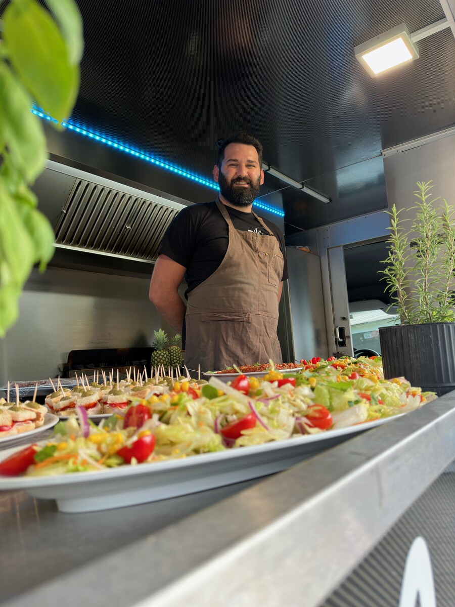 Ali Cekic hat das Bistro im Stadtbad übernommen.⇒stadt dornbirn