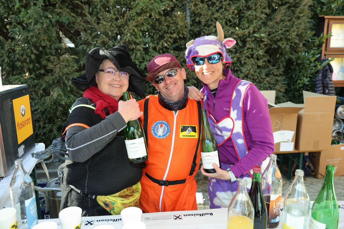 Andrea, Andi und Sonja hatten sehr viel Spaß.⇒ame