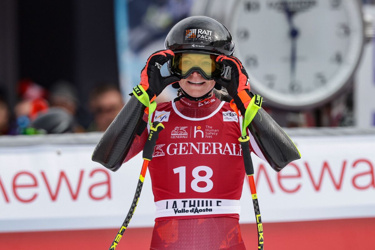 Ariane Rädler bewies bei den beiden Super-G-Rennen in La Thuile, dass sie den besten Durchblick aller ÖSV-Starterinnen hatte. Auf Platz acht folgte Rang sieben gestern.⇒gepa