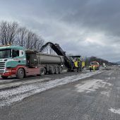 Neue Baustellen auf der A14 bremsen Verkehr ein