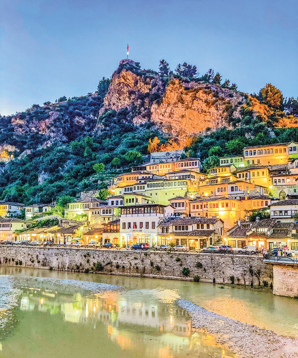 Berat wird auch „die Stadt der tausend Fenster“ genannt.⇒Shutterstock