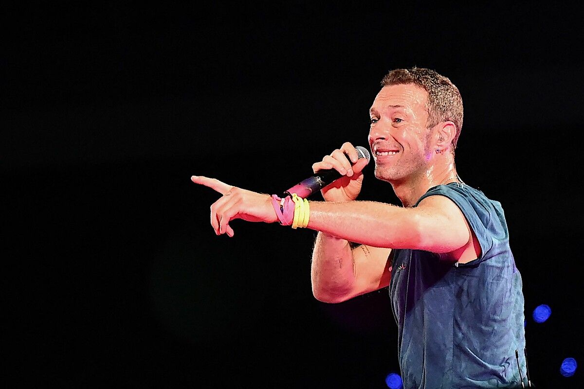 Coldplay-Sänger Chris Martin arbeitet mit der FIFA für die WM 2026 eng zusammen.⇒apa