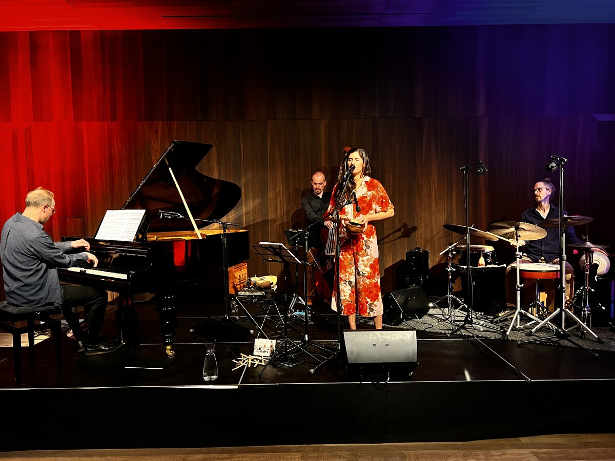 Das Filippa Gojo Quartett präsentierte ein abwechslungsreiches Programm. ⇒andreas marte