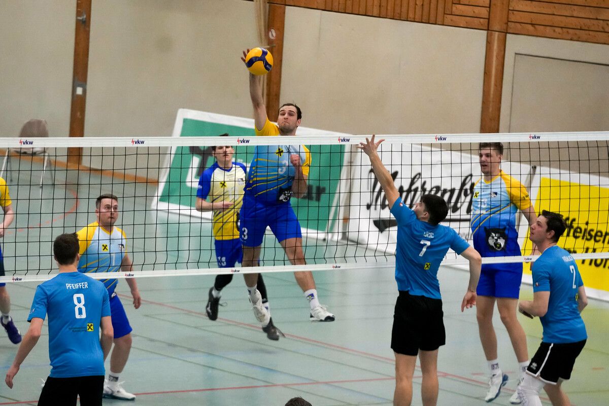 David Rinderer und der VC Wolfurt holten in Kärnten zwei Siege.⇒VN/STiplovsek