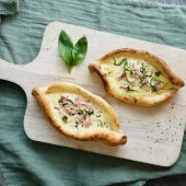 Einfaches Rezept für Bärlauch-Schiffchen