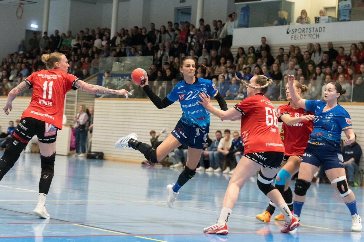 In den bisherigen 38 Derbys der Handballerinnen gab es je 14 Siege für den HC BW Feldkirch und den SSV Dornbirn-Schoren. Dazu kommen vier Remis.⇒VN/STiplovsek