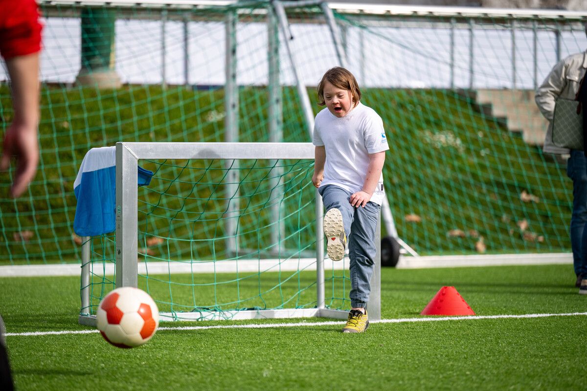 Inklusion kostet, kann aber funktionieren, wie sich erst unlängst beim Sportfest im Rahmen des Welt-Down-Syndrom-Tags in Lochau zeigte.⇒vn/rhomberg