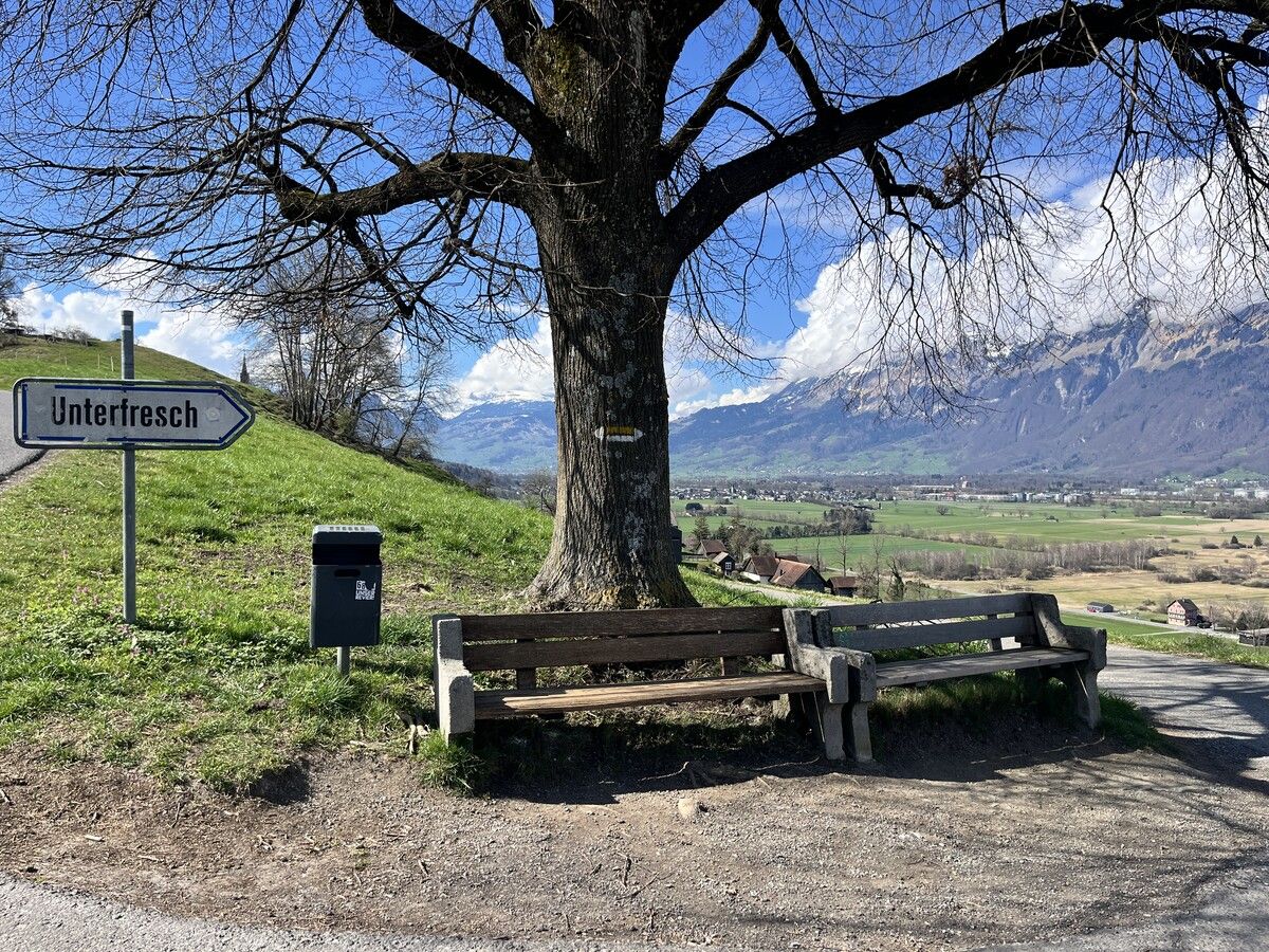 Ein Ziel ist die Parzelle Fresch.