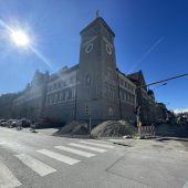 Eingeschränkte Parkplatzsituation am Landesgericht Feldkirch