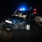 Nach Unfall auf Autobahn Flucht zu Fuß