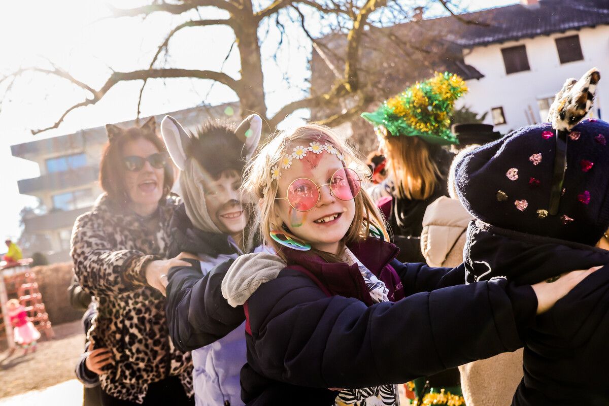 Faschingsdienstag in der Schule, VS Kirchdorf, Fasching