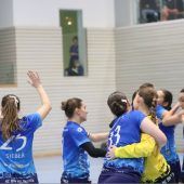 Die Handballdamen von Blau-Weiß Feldkirch feierten einen wichtigen Heimsieg