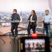 Podiumsdiskussion mit Fokus auf Mäder