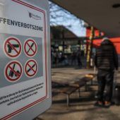 Waffenverbot am Bahnhof Dornbirn seit vier Wochen: eine erste Bilanz. »A4