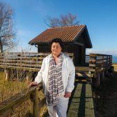 Gemeinde legt sich quer: Angelika Benda sorgt sich um ihre Hütte am Rohrspitz. »A7