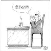 Der Kanzlersessel!