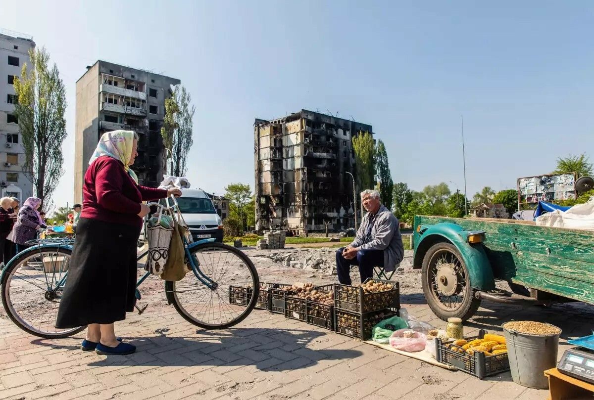 Foto aus dem Bildarchiv „Ukrainisches Fototagebuch“. Ukrainian Photo Diary