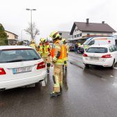 Kollision auf der Kreuzung