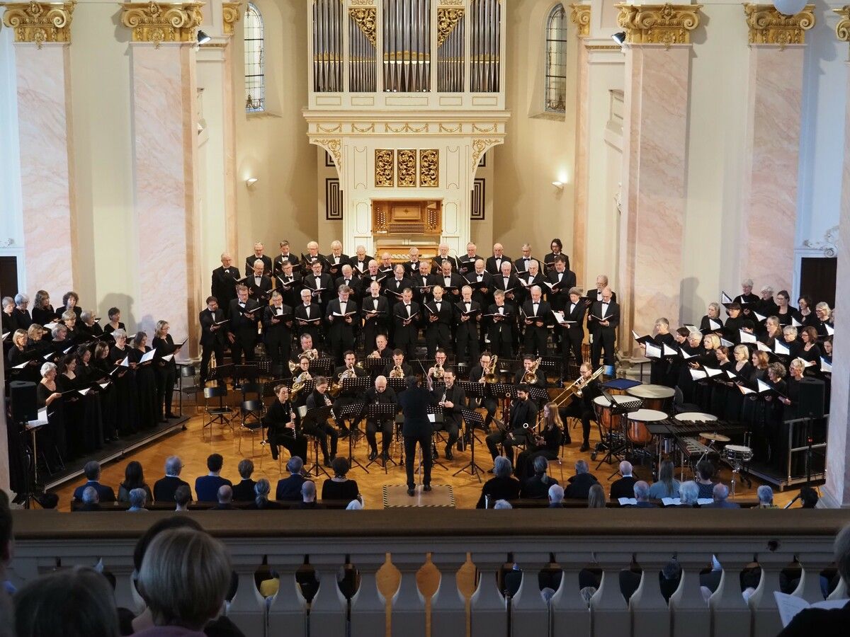 In einem gemeinsamen Konzert der Chorakademie Vorarlberg und Concerto Stella Matutina wird ein Werk von Händel aufgeführt. ⇒Chorakademie Vorarlberg