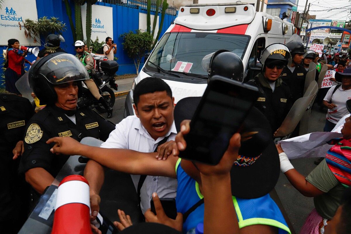 In Peru nahm die Gewalt in den vergangenen Monaten stark zu.⇒afp