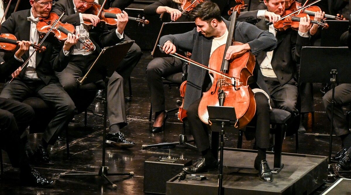 Kian Soltani bot als Solist bei der “Sinfonia Concertante“ eine herausragende Leistung. ⇒udo mittelberger