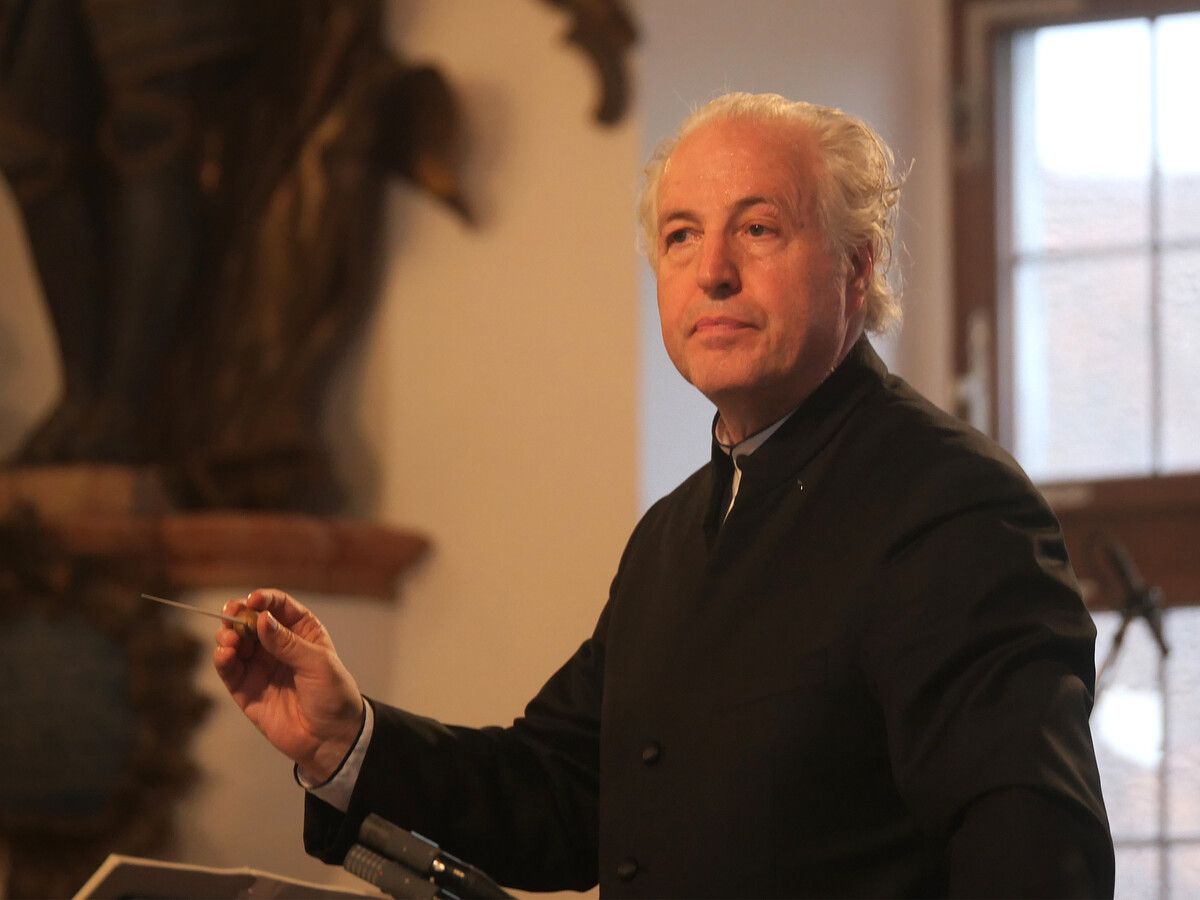 Manfred Honeck freut sich schon auf die Konzerte in Wolfegg. ⇒helmut voith