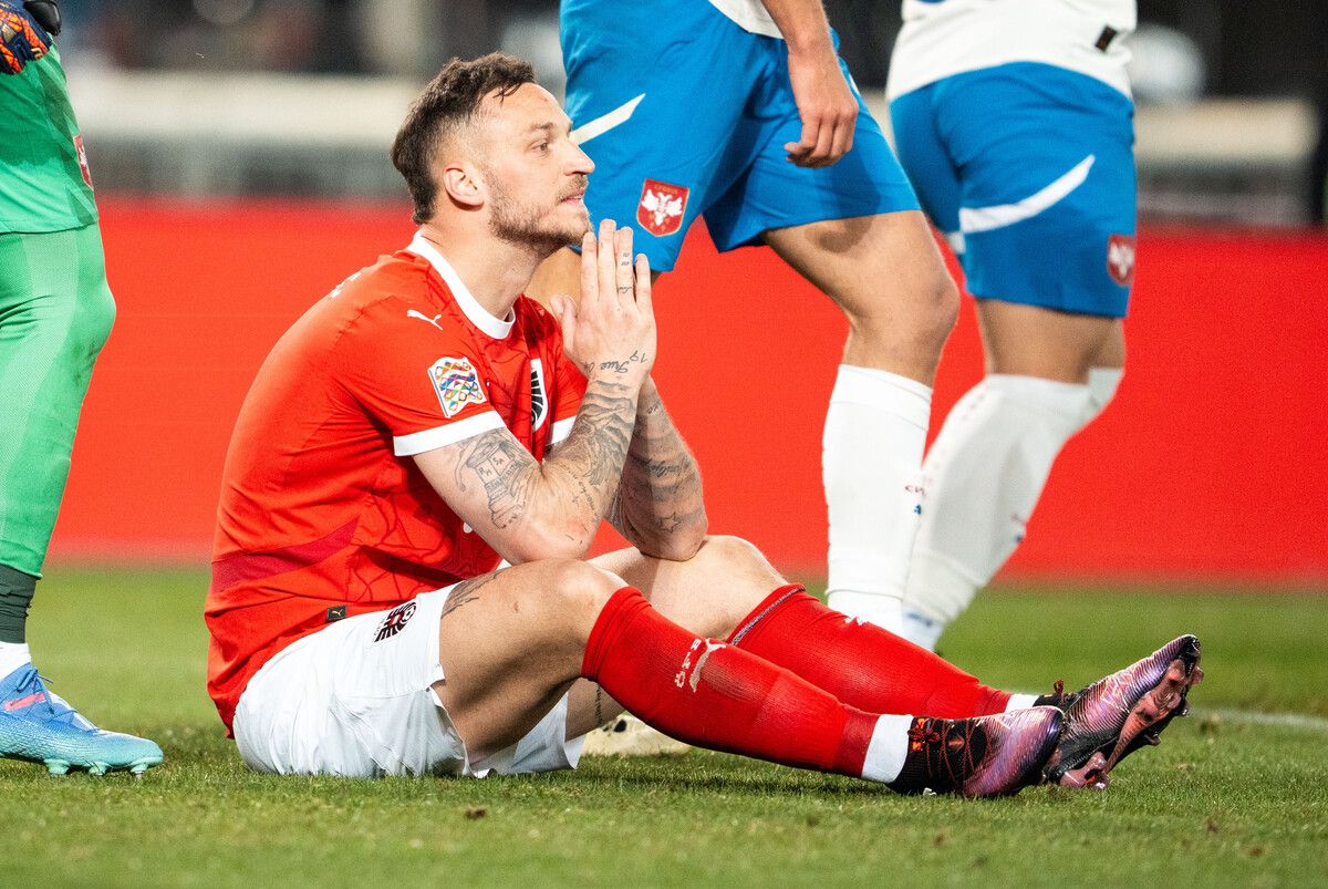 Marko Arnautovic erlebte einen Abend voller unterschiedlichen Gefühlsmomenten.⇒apa