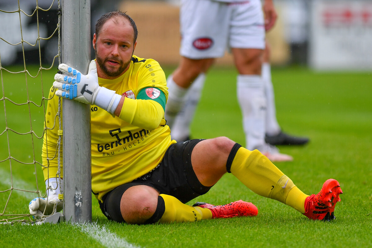 Mit 37 zurück im Tor: Fabian Fetz.⇒VN-Lerch