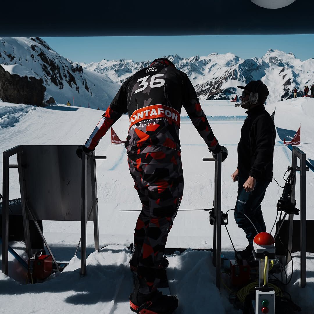 Nach dem gestrigen Trainingstag in St. Moritz mit Sonne, Wolken, Schneefall und Wind wartet auf Izzi Hämmerle (Bild aus dem Montafon) und Co. heute die SBX-Qualifikation.⇒VN