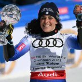 Brignone krönt ihren Fabelwinter