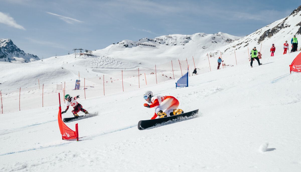Packende Duelle im Schnee gab es beim FIS Europa Cup. ⇒Marie Schilcher