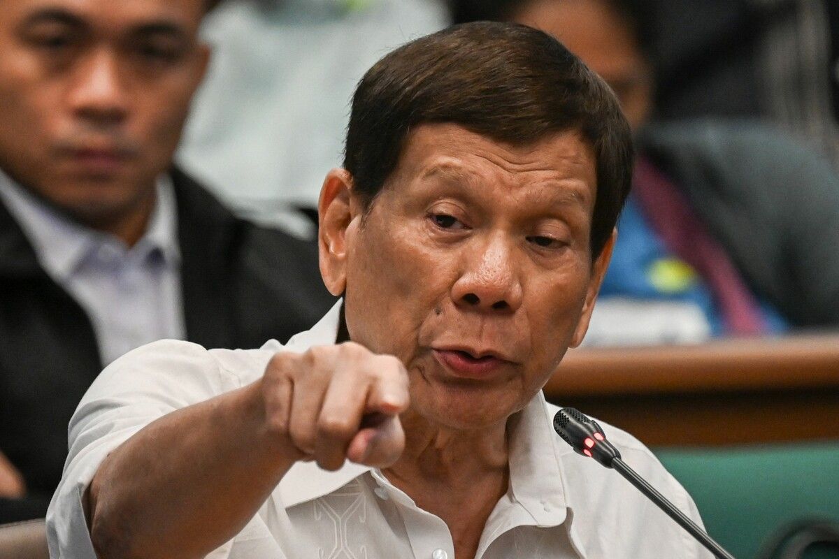 Rodrigo Duterte war von 2016 bis 2022 an der Macht.⇒afp