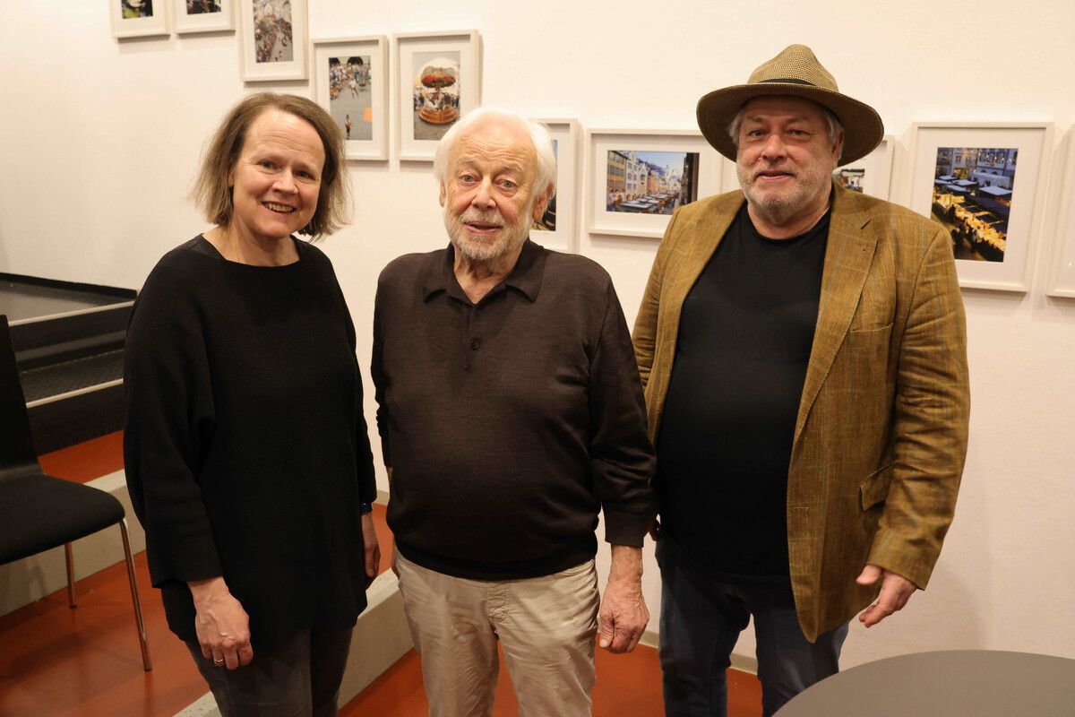 Sabine Benzer, Nikolaus Walter und Karlheinz Pichler. ⇒Arno Meusburger