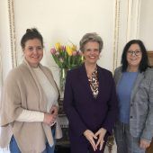 Sabine Haag eröffnete Salonvorträge