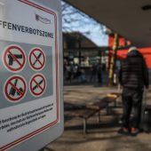 Vier Wochen Waffenverbotszone