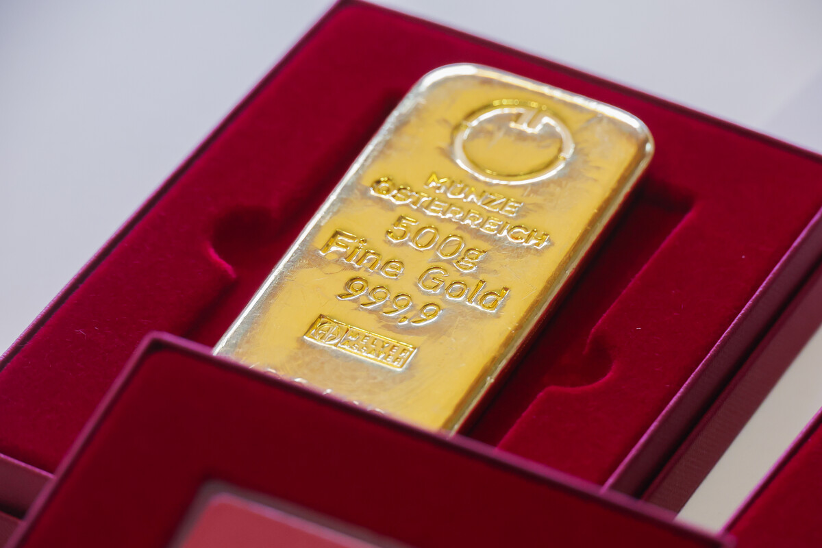 Seit der Amtseinführung von Donald Trump im Jänner ist der Goldpreis im Höhenflug.⇒vn