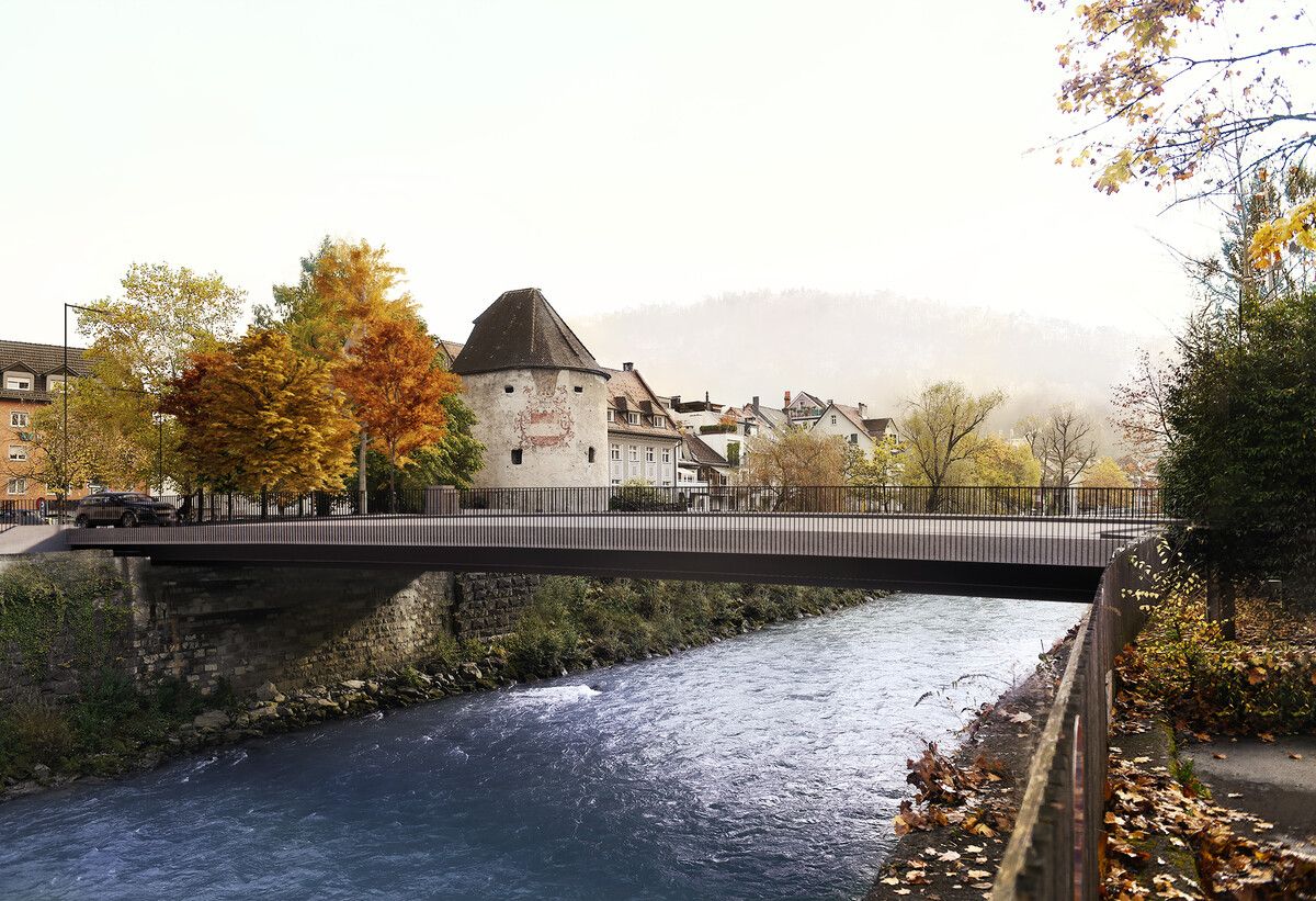 So soll die Brücke dann Ende 2026 aussehen. ⇒Marte
