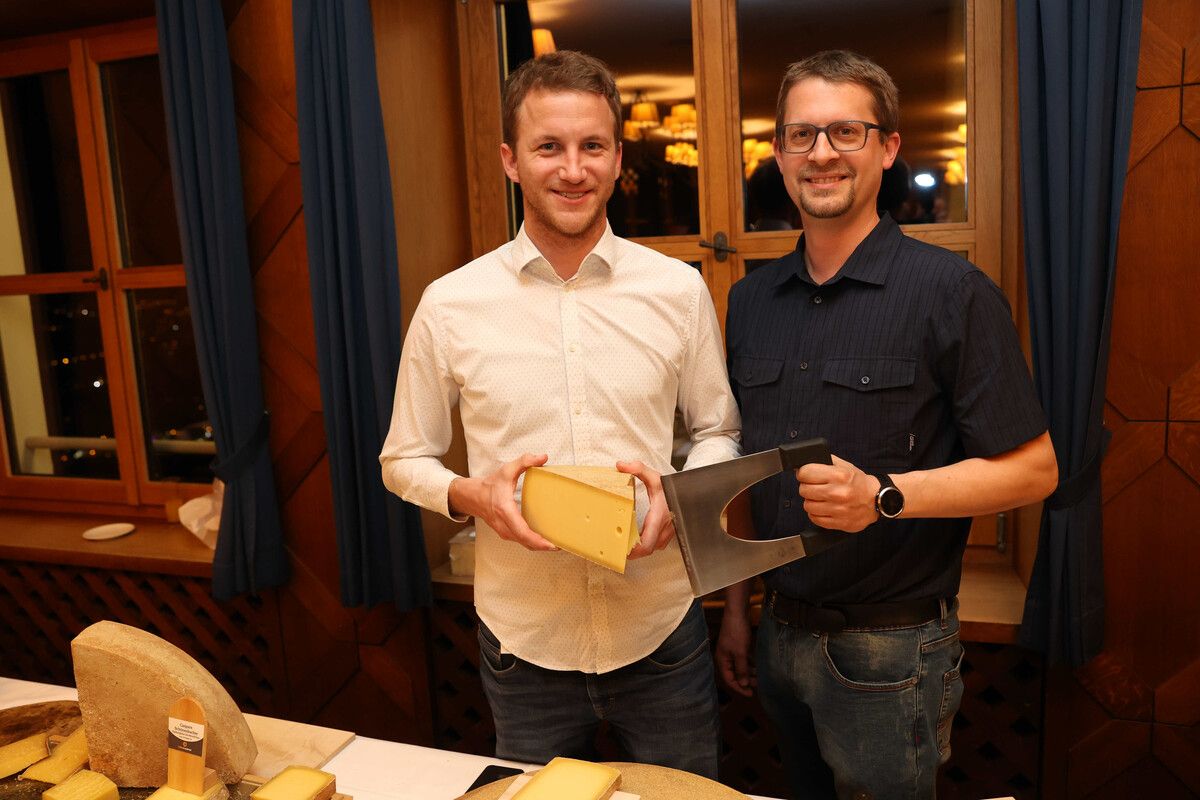 Stefan Schneider und Daniel Frühwirth von der Alma.