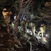 Waldbrand am Breitenberg