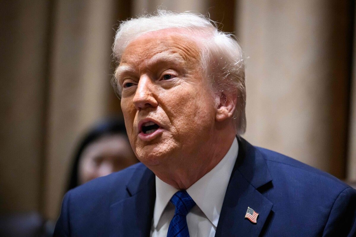 US-Präsident Donald Trump hat Zölle in Höhe von 25 Prozent auf Autoimporte verkündet.⇒AFP