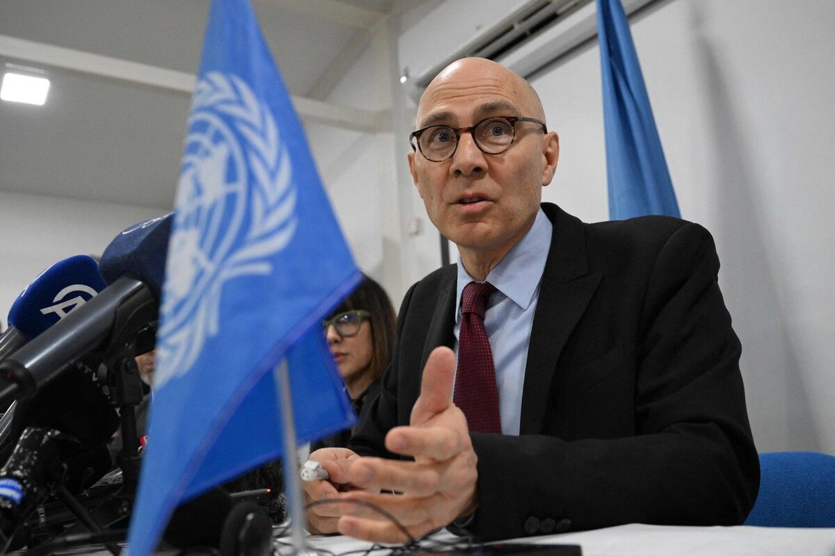 Volker Türk äußerste seine Besorgnis angesichts der weltweiten Lage. ⇒afp